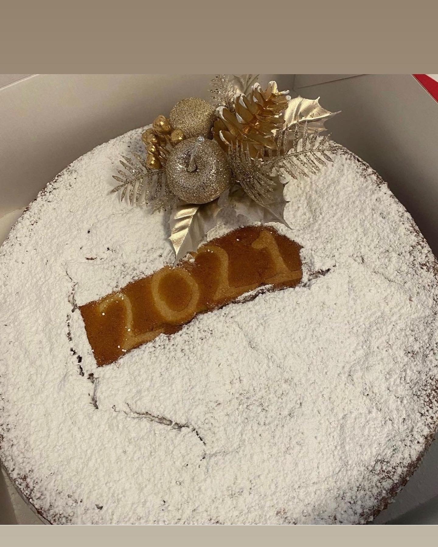 Vasilopita Cake